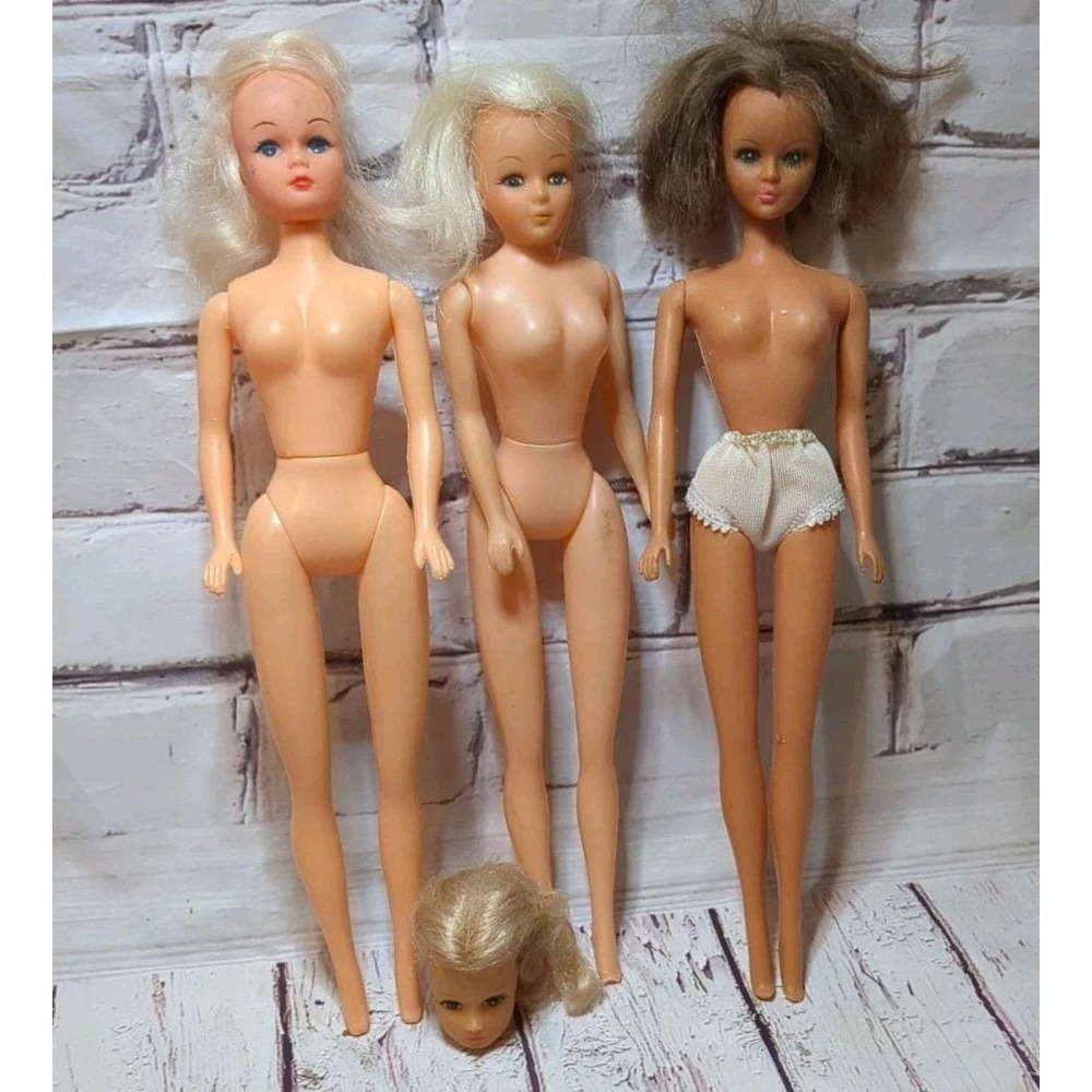 Vintage Barbie Clone Dolls Lot Of‎ 3 Made In Hong Kong